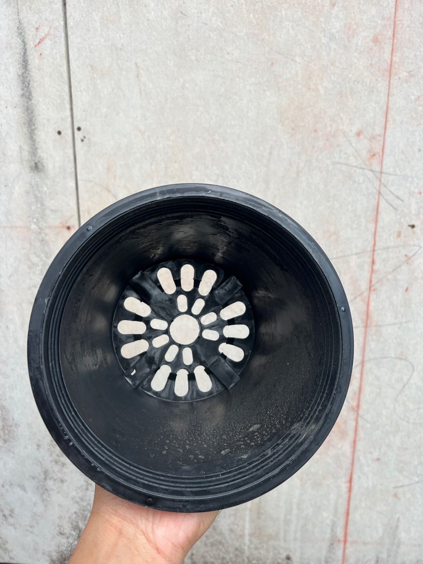 กระถางต้นไม้ กระถางพลาสติกดำ มีหลายขนาด