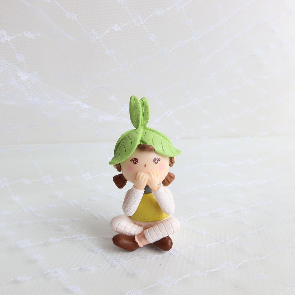 ตุ๊กตาแต่งสวน ปิดหู ปิดตา ปิดปาก ธรรมะ แต่งสวนถาด