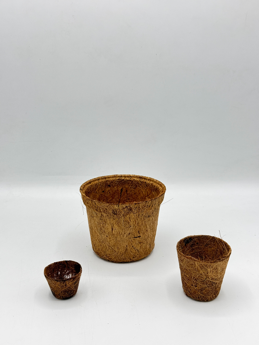 กระถางใยมะพร้าว กระถางต้นไม้ มีหลายขนาด