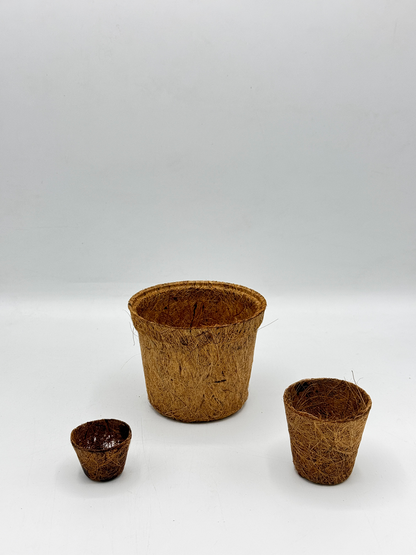 กระถางใยมะพร้าว กระถางต้นไม้ มีหลายขนาด