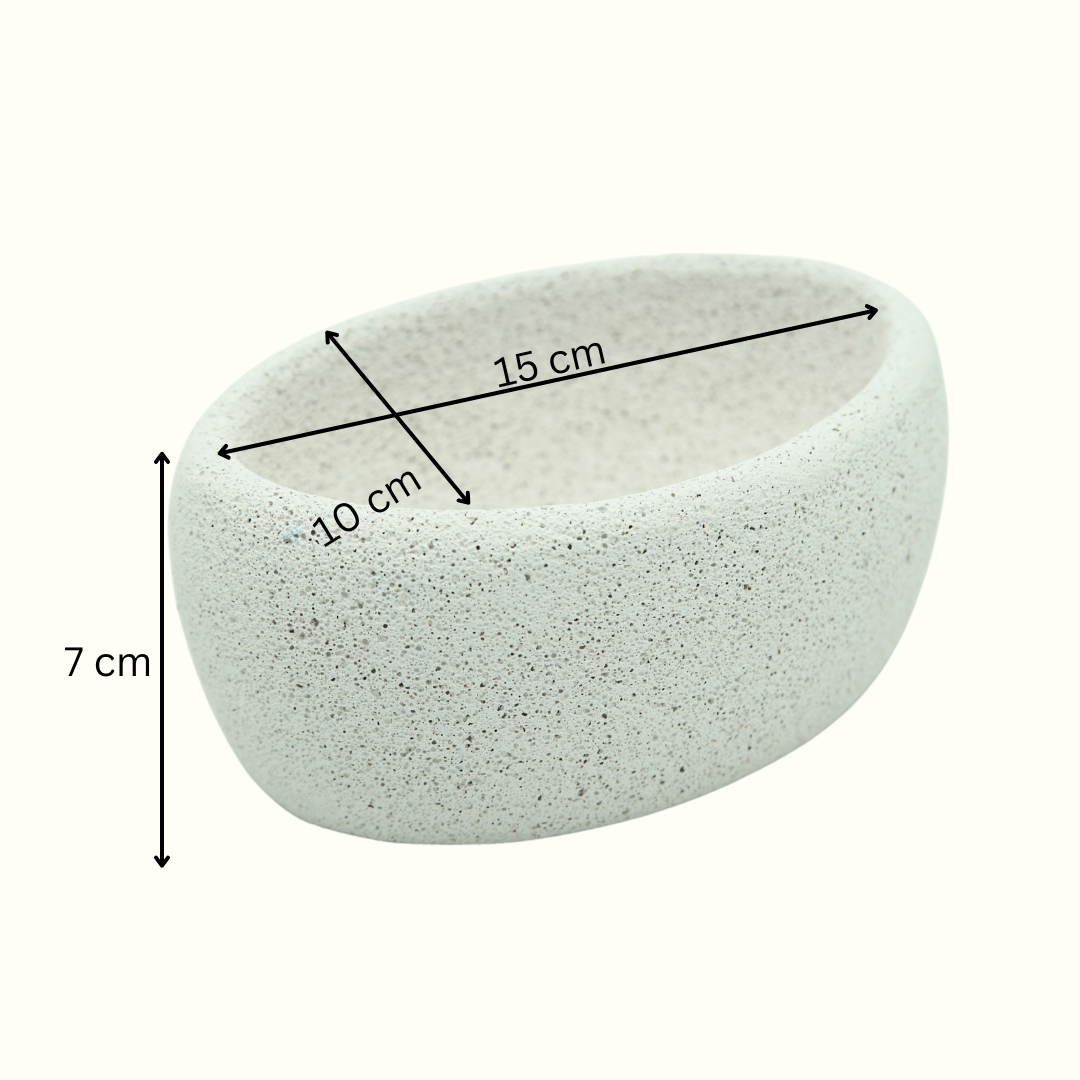 กระถางมินิมอล  กระถางอิฐมวลเบา  มีหลายขนาด 3 นิ้ว 4 นิ้ว