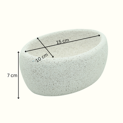 กระถางมินิมอล  กระถางอิฐมวลเบา  มีหลายขนาด 3 นิ้ว 4 นิ้ว