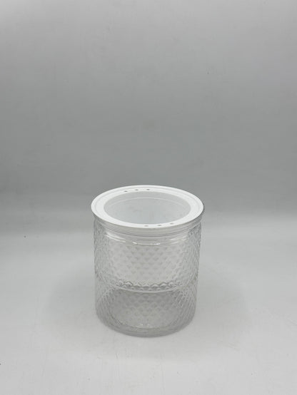 กระถางใส่น้ำ ดูดน้ำในตัว แบบมินิมอล ไม่มีลาย