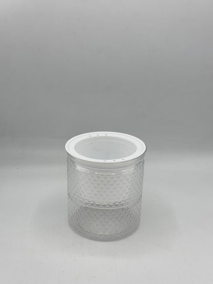 กระถางใส่น้ำ ดูดน้ำในตัว แบบมินิมอล ไม่มีลาย